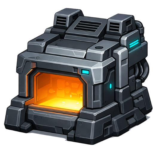 Machine smelter Pocket Factory Idle