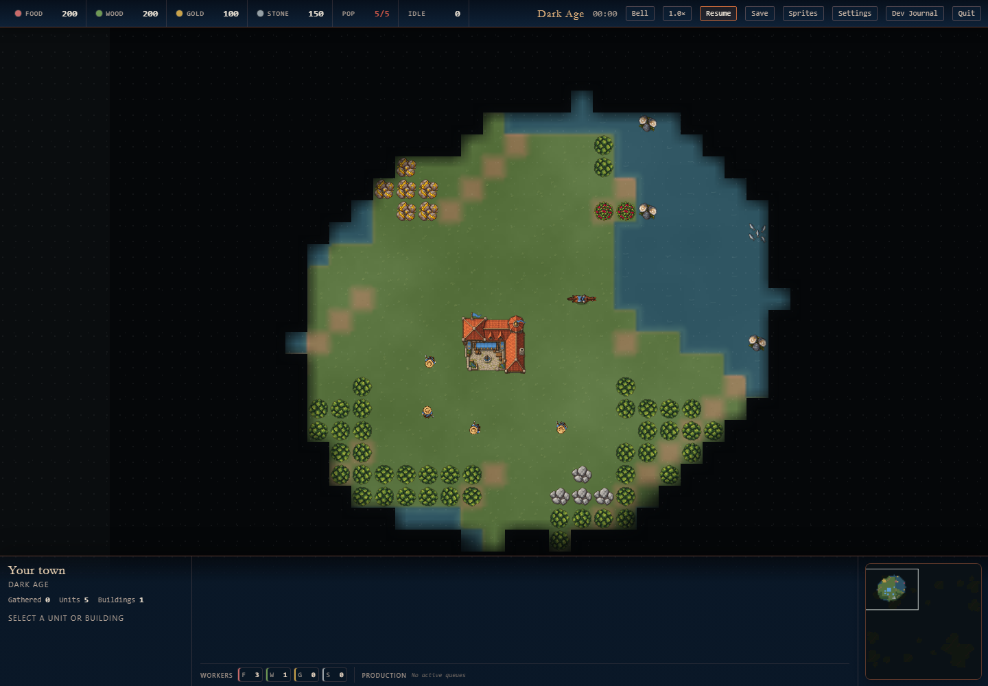 Campagne sur une île de Petit Empire 2.17